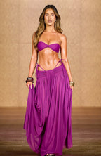Kaya Bikini Top Boysenberry