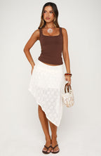 In The Current Skirt Off White