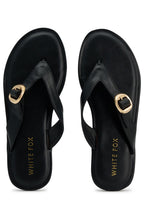 Tarrant Thong Sandals Black PU
