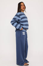 Before It's Too Late Sweatpants Navy