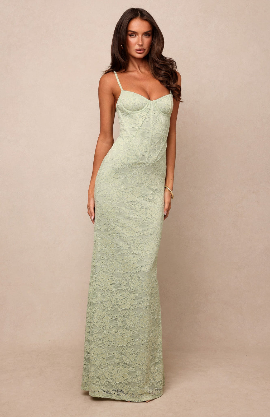Blossom Belle Maxi Dress Sage