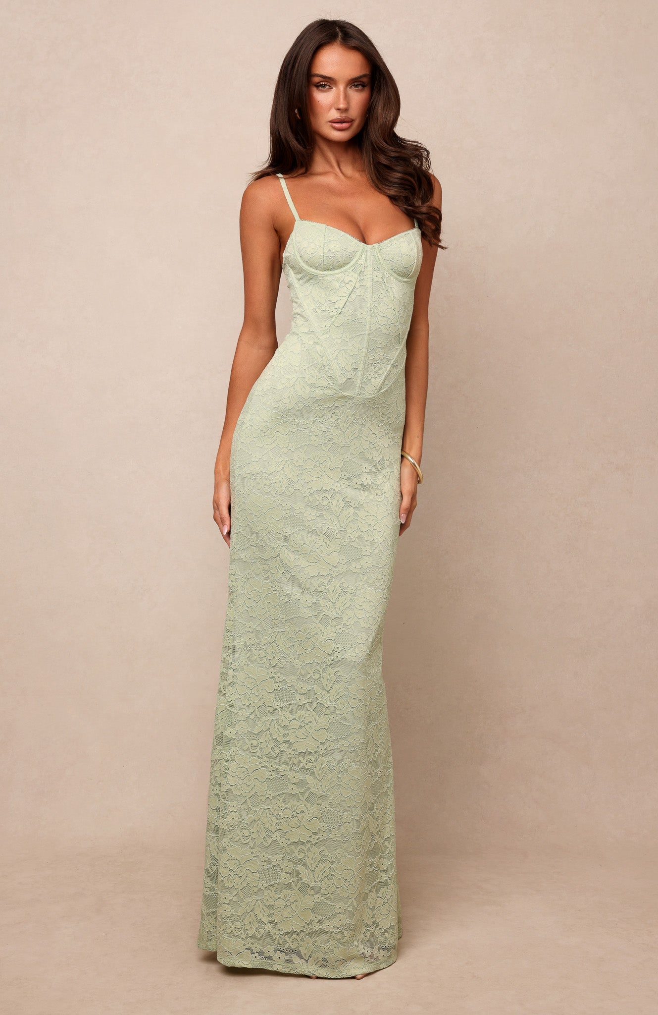 Blossom Belle Maxi Dress Sage