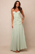 Borrowed Heart Maxi Dress Mint