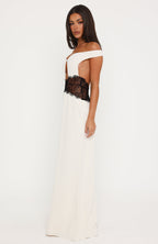 Breaking The Internet Maxi Dress Off White