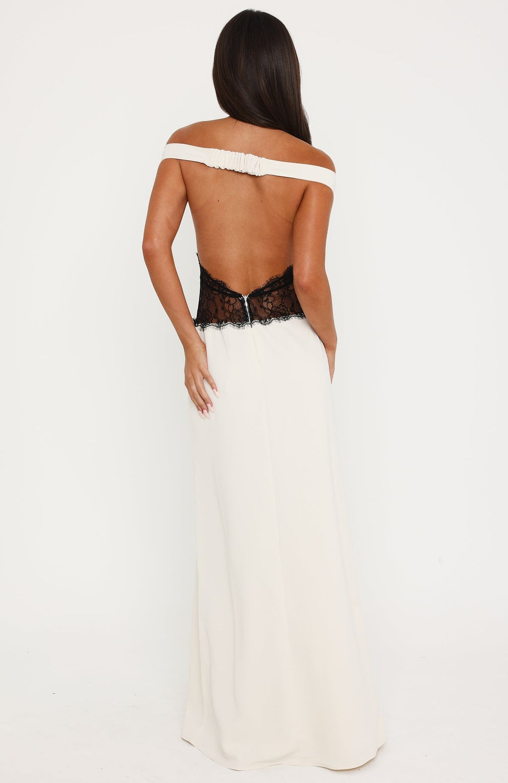 Breaking The Internet Maxi Dress Off White