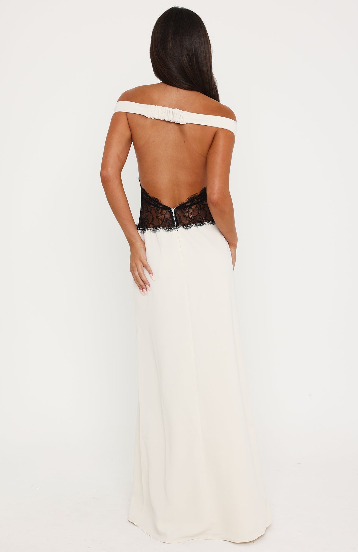 Breaking The Internet Maxi Dress Off White