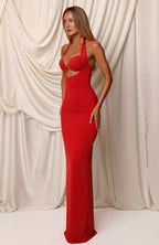 Burning Hour Maxi Dress Red