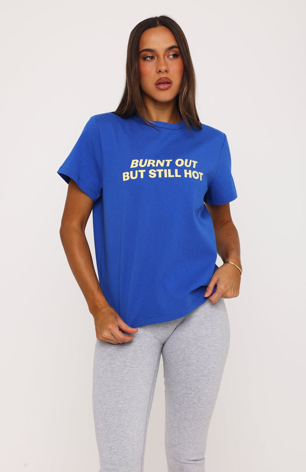 Still Hot Tee Blue