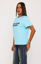 Busy Doing Nothing Tee Blue