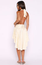 What I'm Searching For Mini Dress Cream