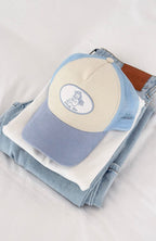 Just Too Cute Cap Baby Blue/Cream
