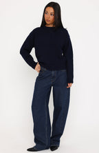 Chrishelle Knit Sweater Navy