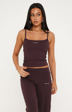 Core Strengths Tank Top Plum