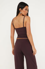 Core Strengths Tank Top Plum