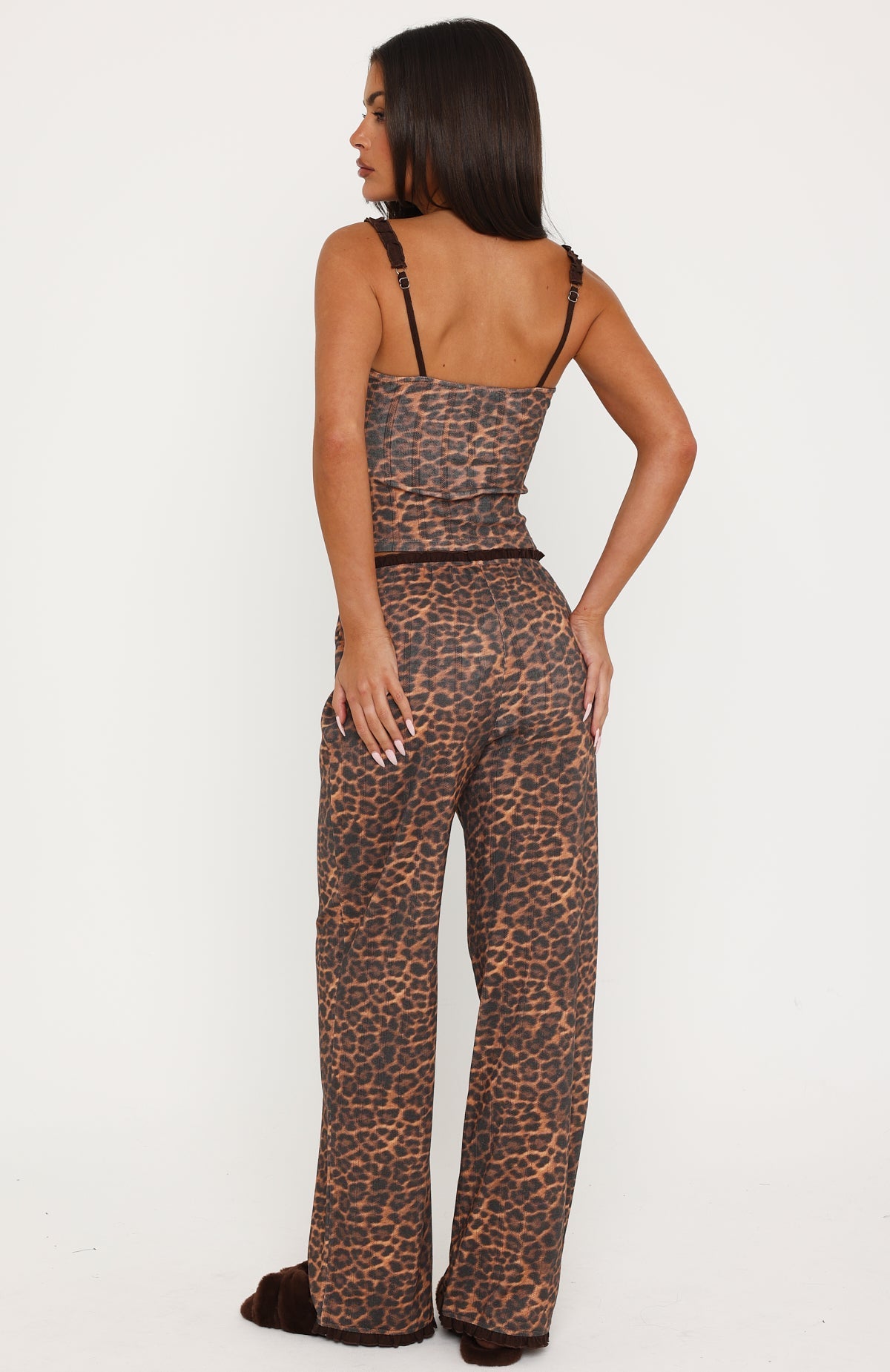 Dreamy Nights Pyjama Pants Leopard Print