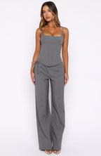 Heartfelt Moments Bustier Grey
