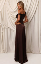 Forgotten Dreams Maxi Dress Chocolate