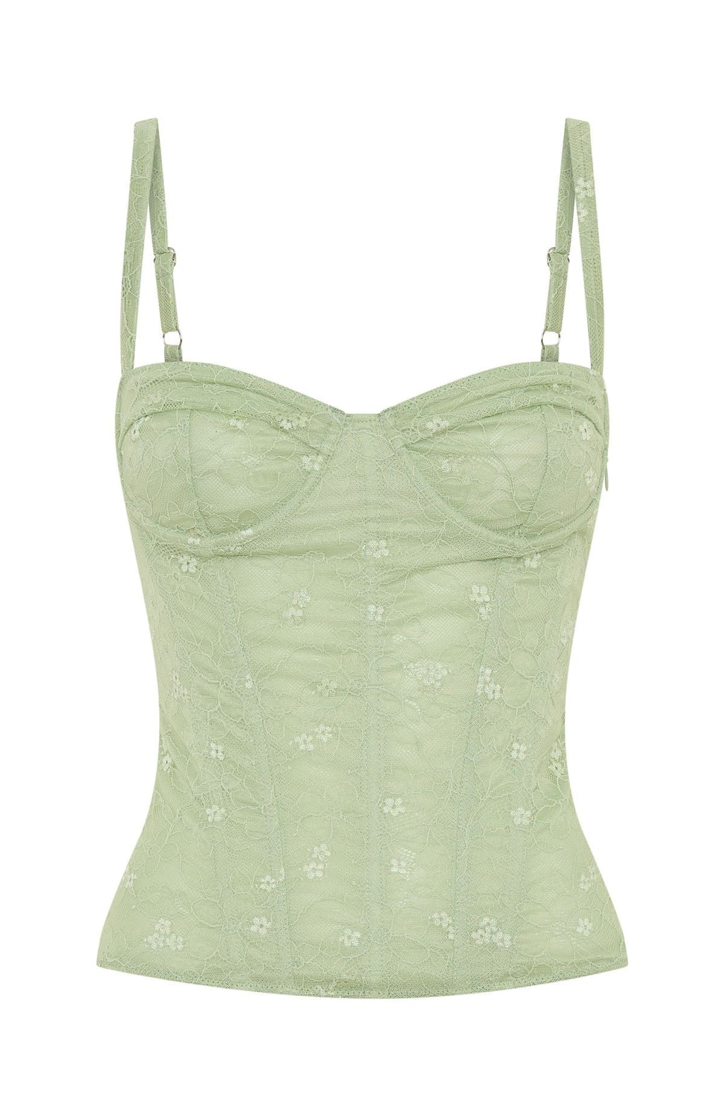 All The Thrills Bustier Sage