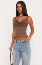 Keep It Honest Bustier Mocha