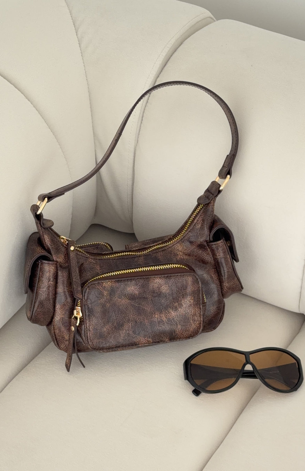Kit Shoulder Bag Vintage Brown