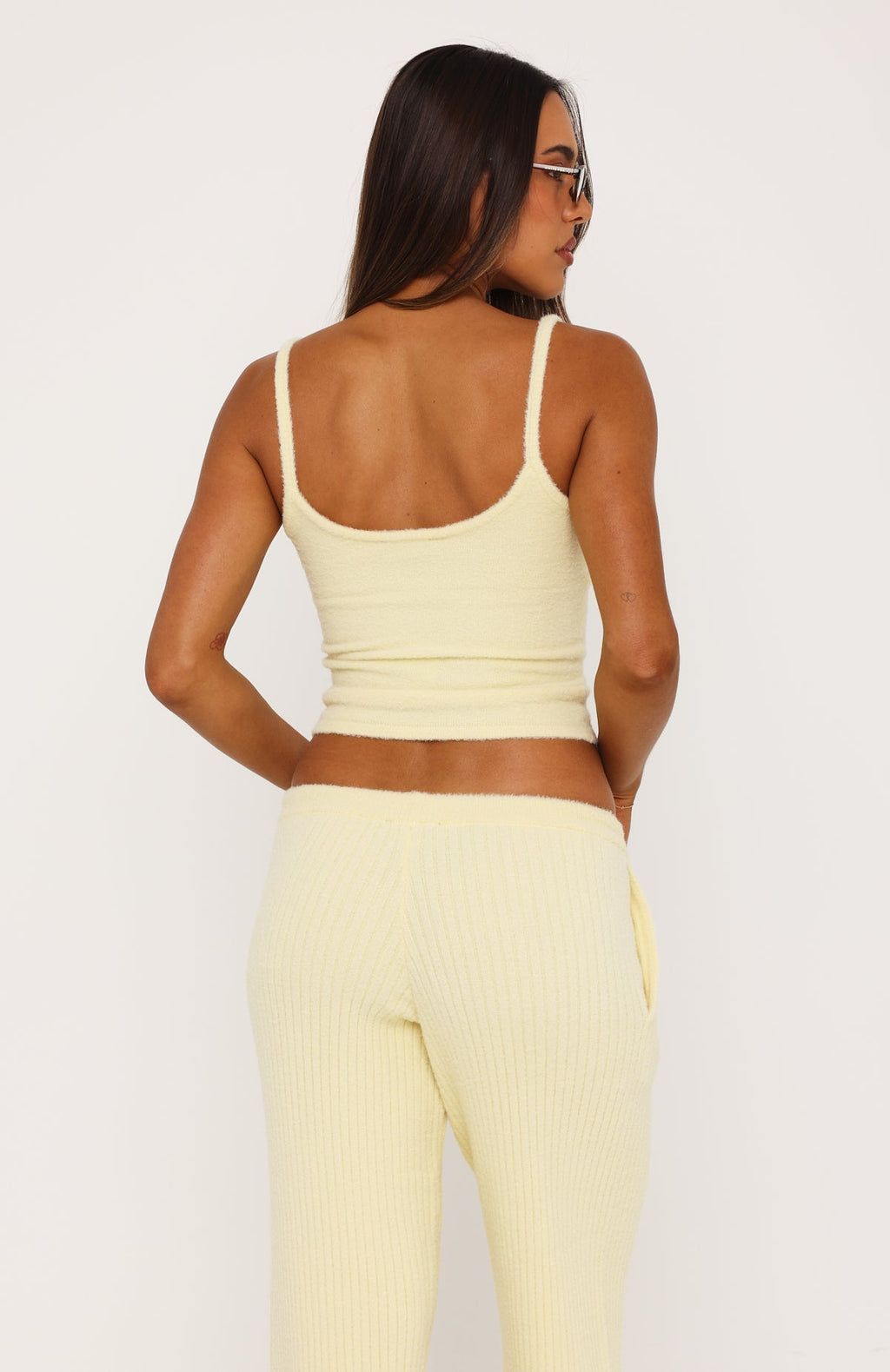 Lazy Kiss Knit Top Lemon