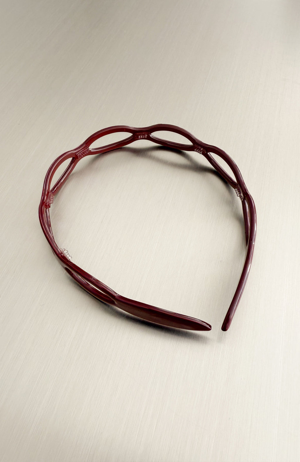 Louie Headband Burgundy