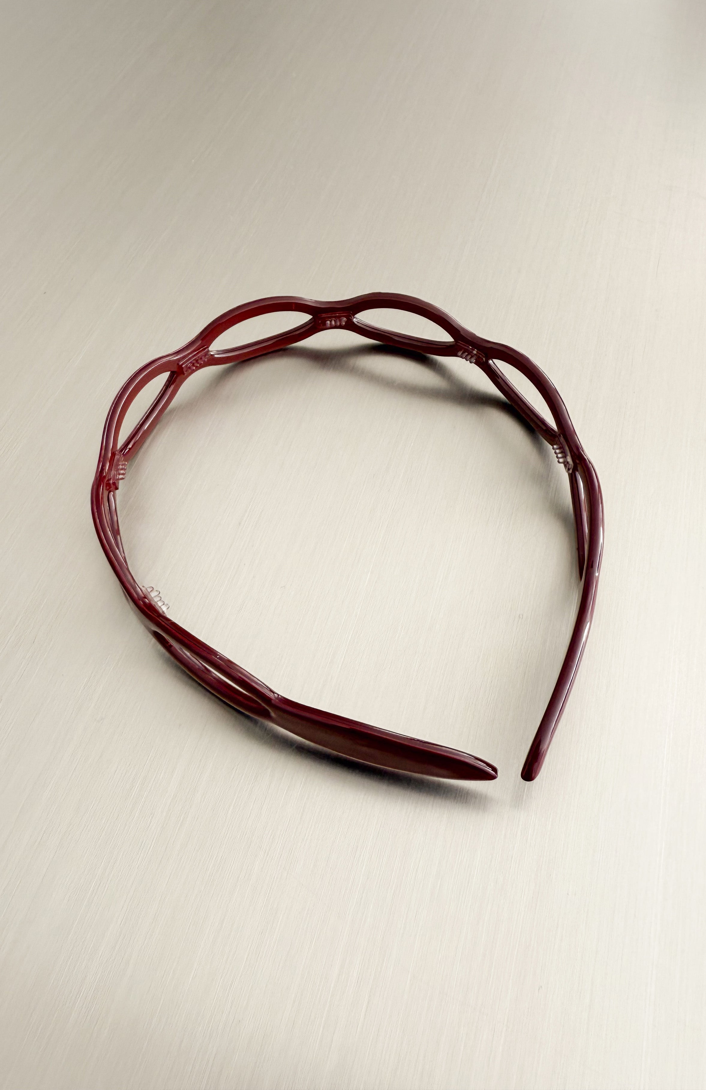Louie Headband Burgundy