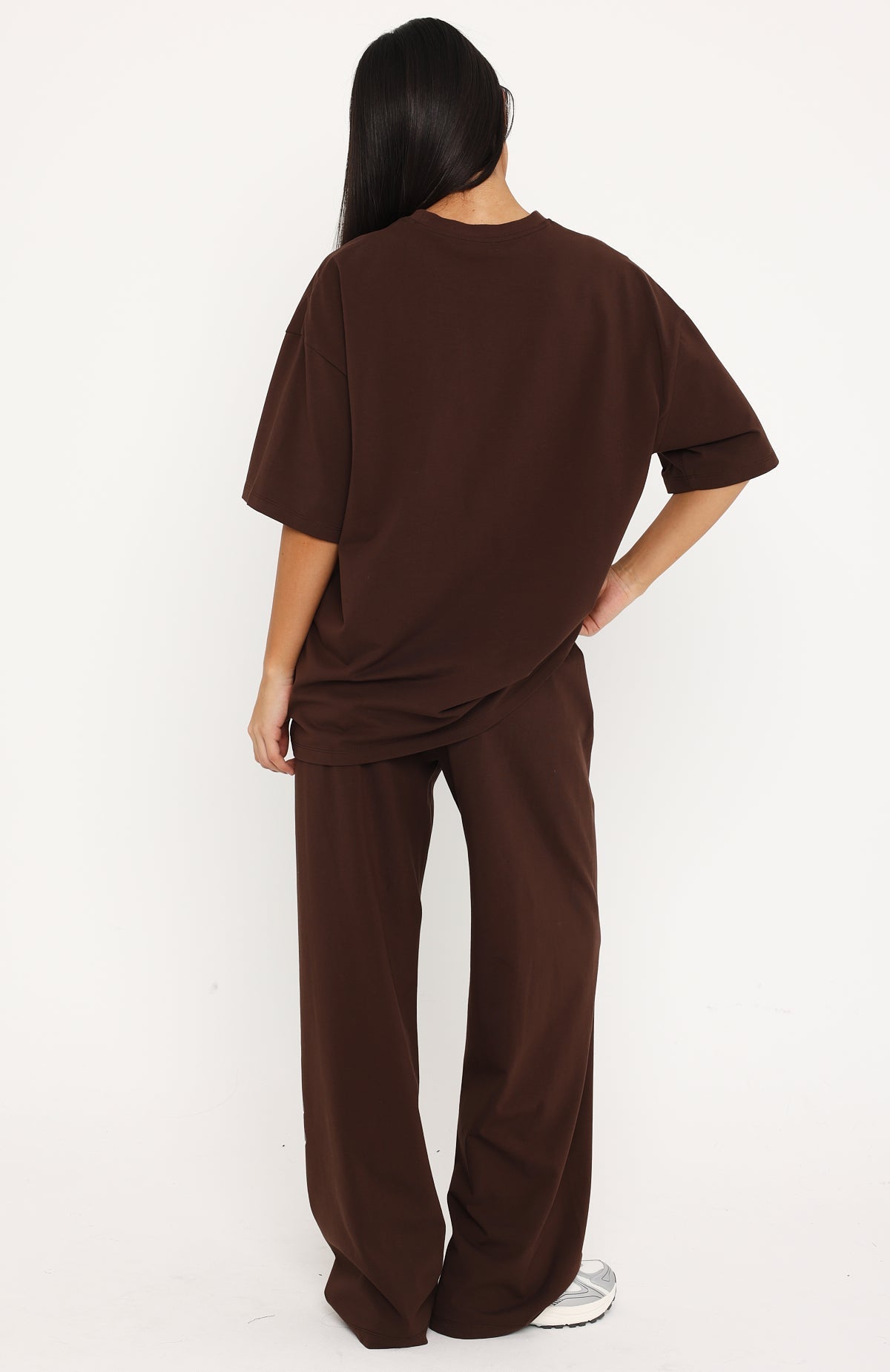Luxurious Girl Track Pants Chocolate