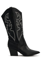 Alice Cowboy Boots Black