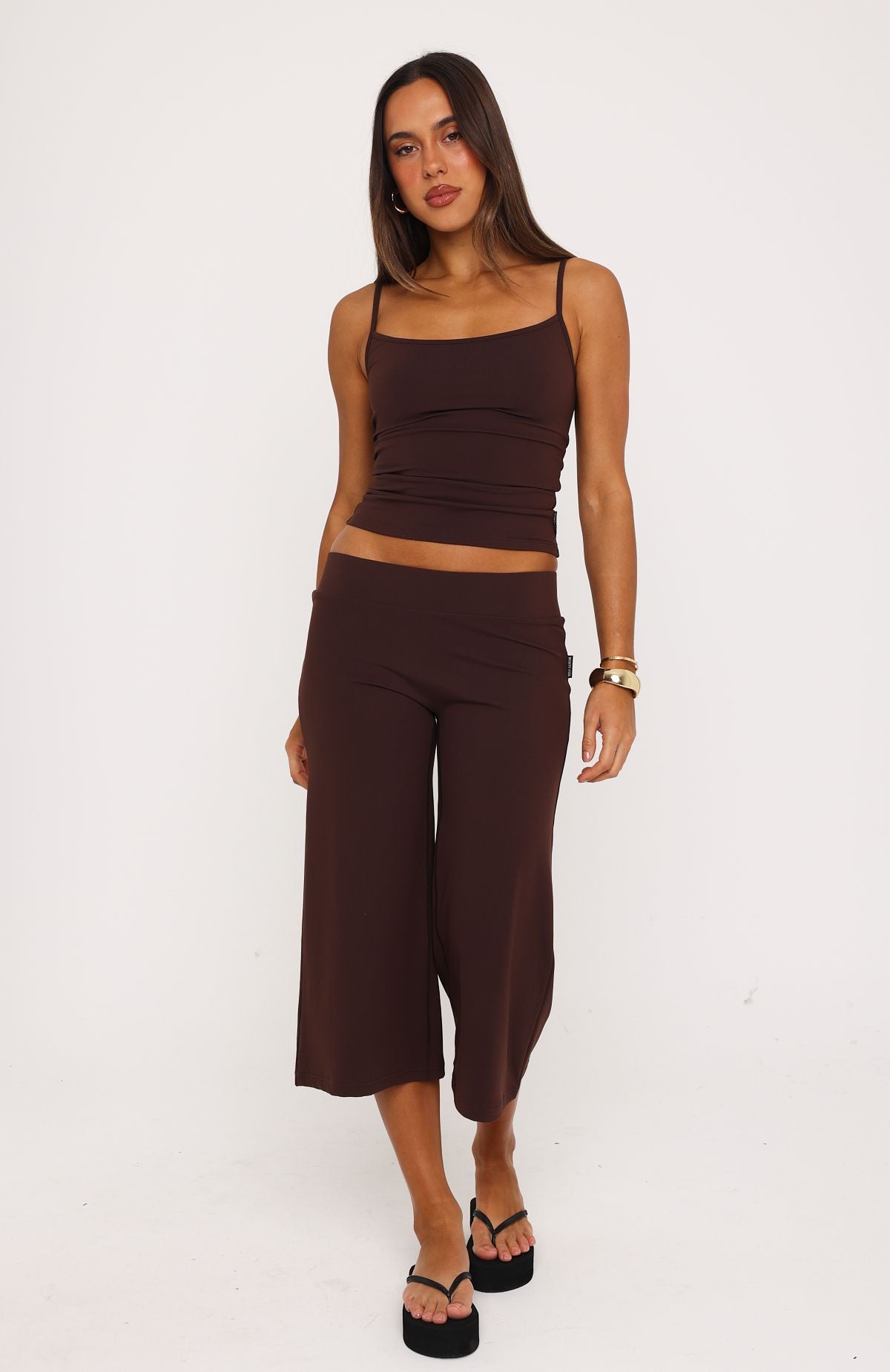 Can't Go Wrong Singlet Chocolate