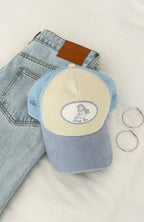 Just Too Cute Cap Baby Blue/Cream