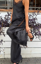 Porcelain Nights Pants Black