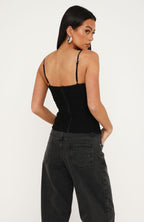 Free Mind Bustier Black