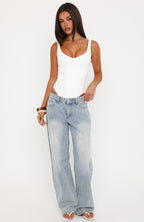 Quiet Confidence Bodysuit White
