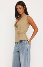Right Here Top Camel