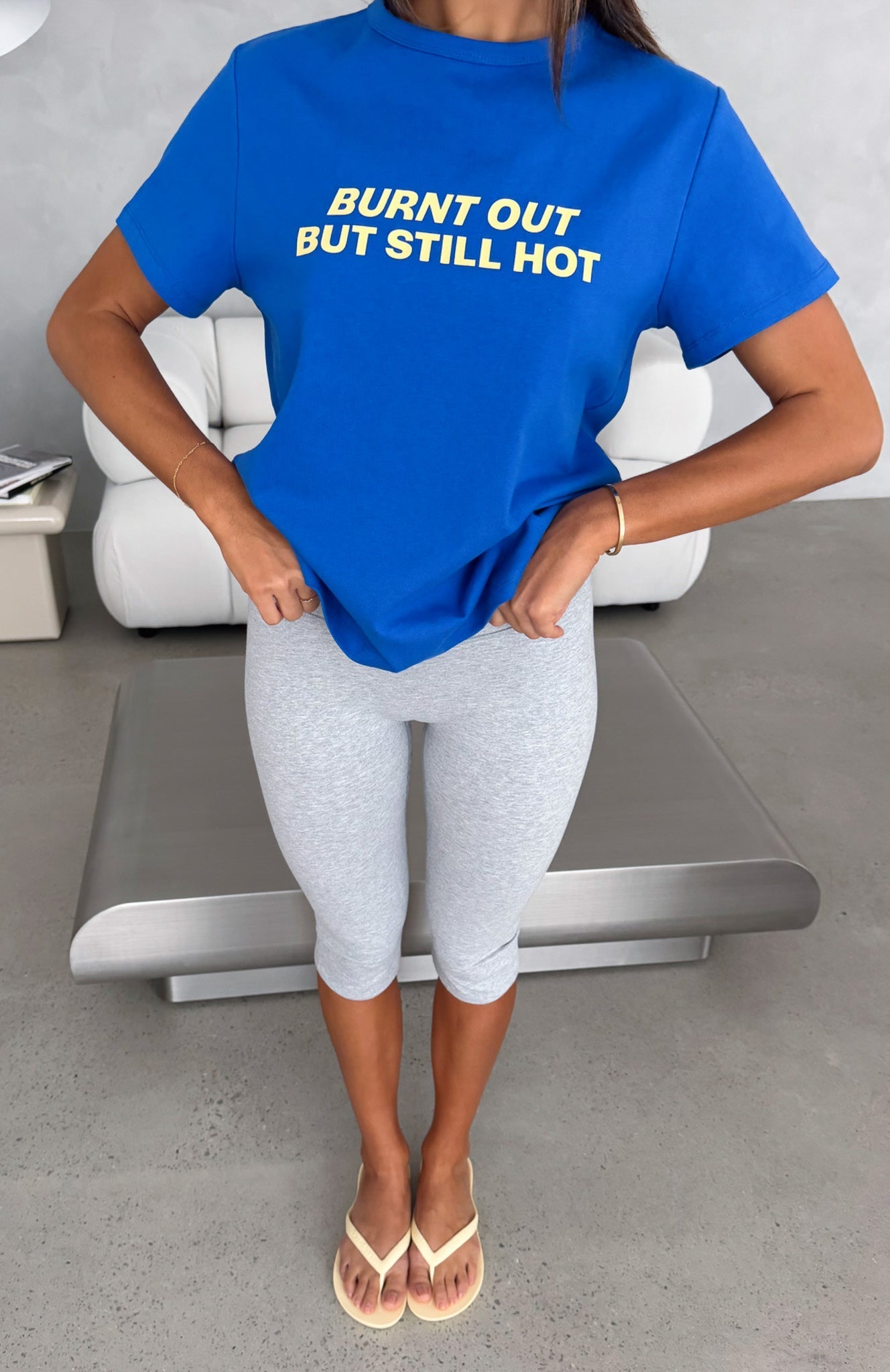 Still Hot Tee Blue