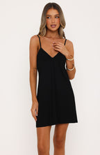 You Can Have It All Mini Dress Black