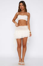 Sunset Stories Top White