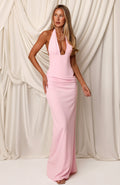 Twilight Temptation Maxi Dress Baby Pink