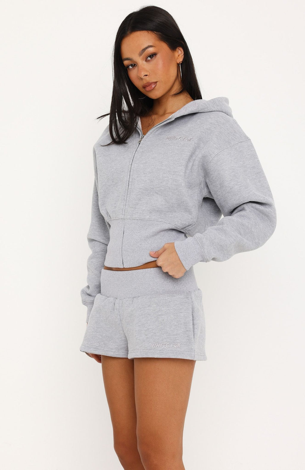Come A Long Way Lounge Short Grey Marle