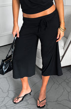 Valerie 3/4 Pants Black