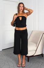 Valerie 3/4 Pants Black