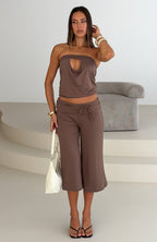 Valerie 3/4 Pants Mocha