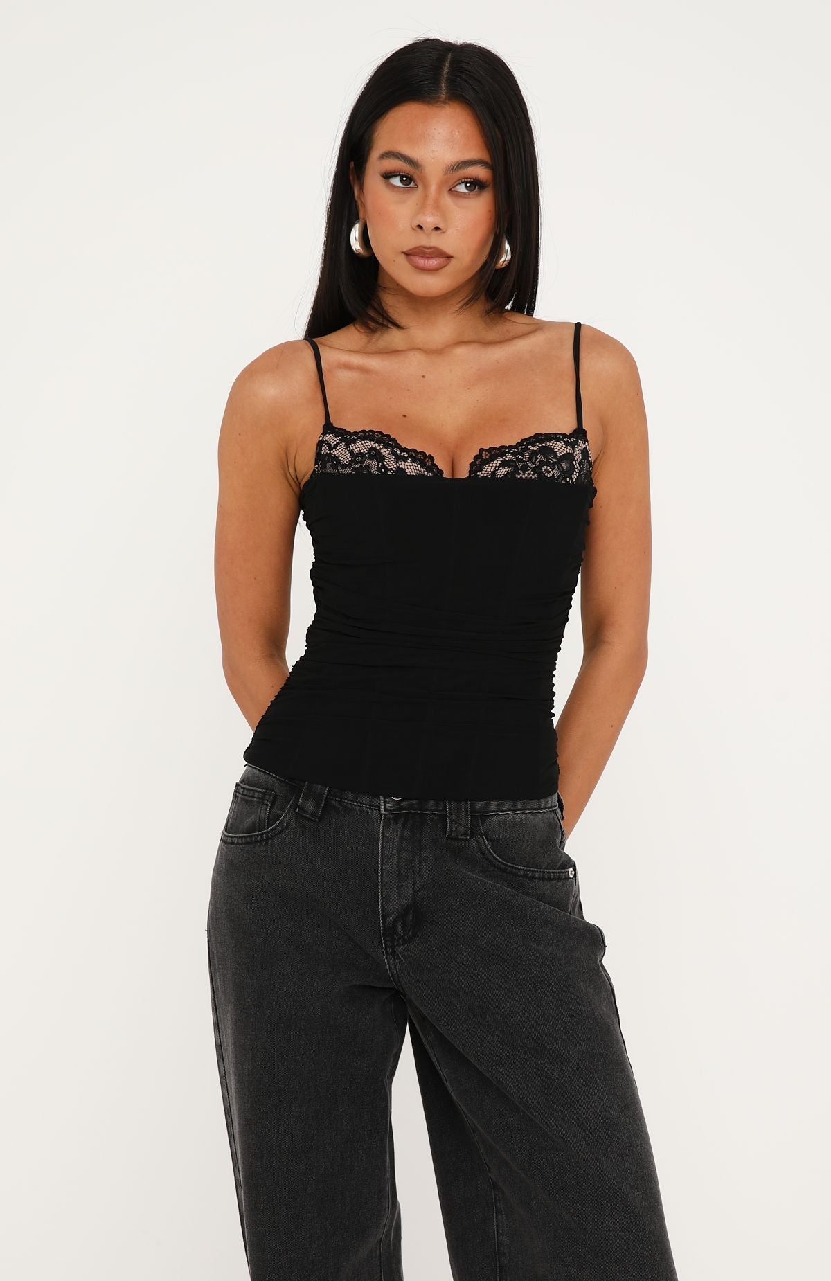 Free Mind Bustier Black