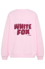 11th Street Sweet Kisses Oversized Sweater Pink Sugar