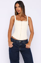 Adore Me Bustier Cream