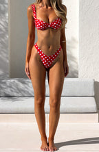 Belmont Bottoms Cherry Polka Dot