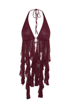 Bright Lights Halter Top Cherry Cola