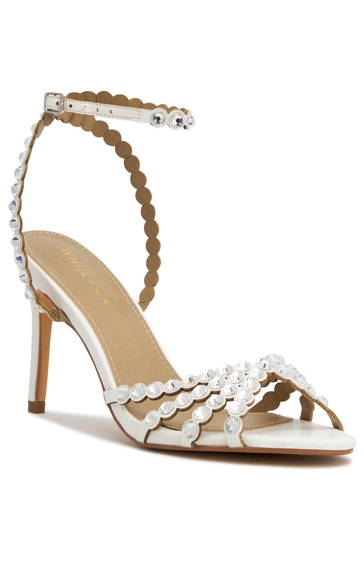 Caden Heels White