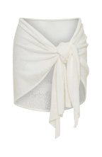 Catching Waves Sarong White